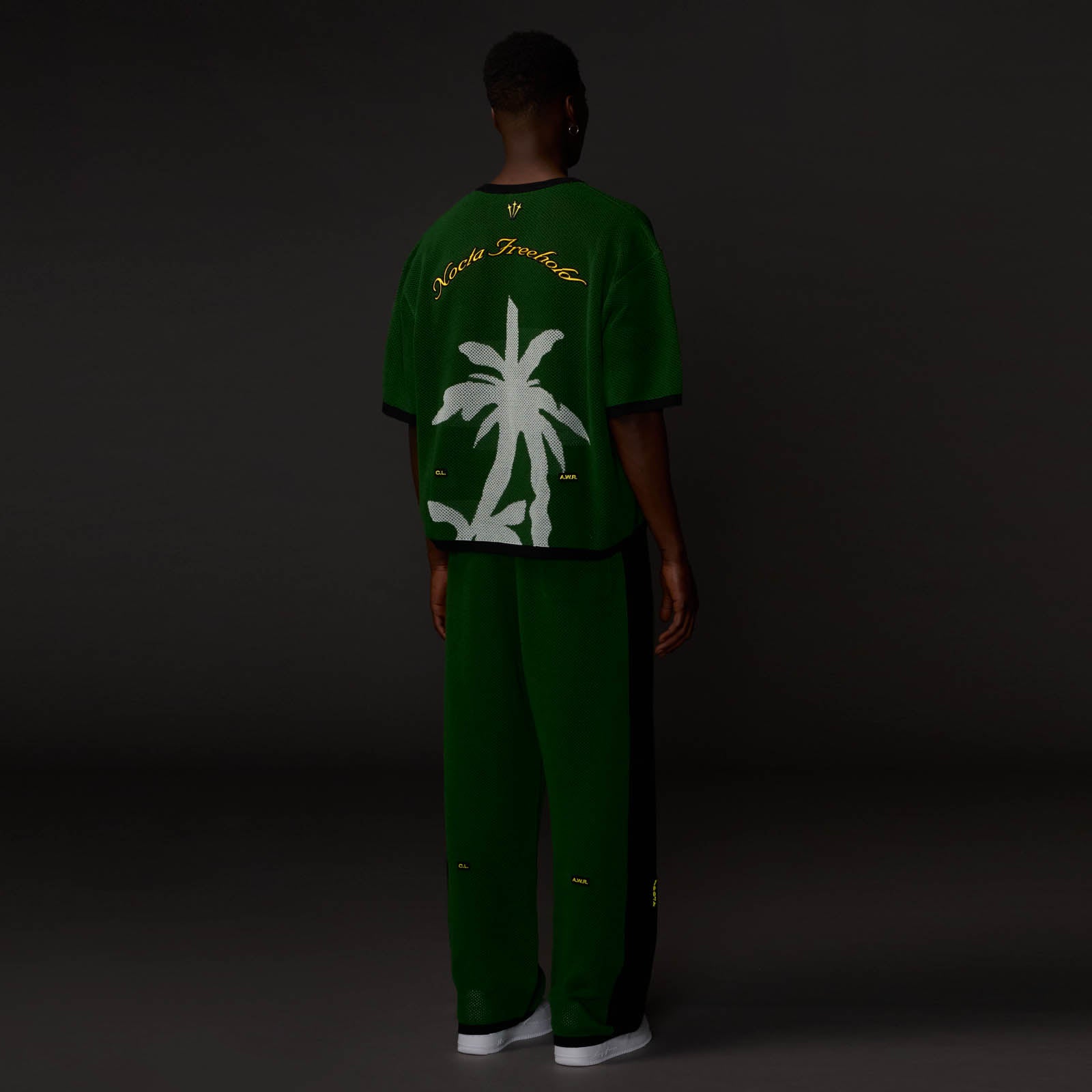 Vybz Green Knit Short Sleeve