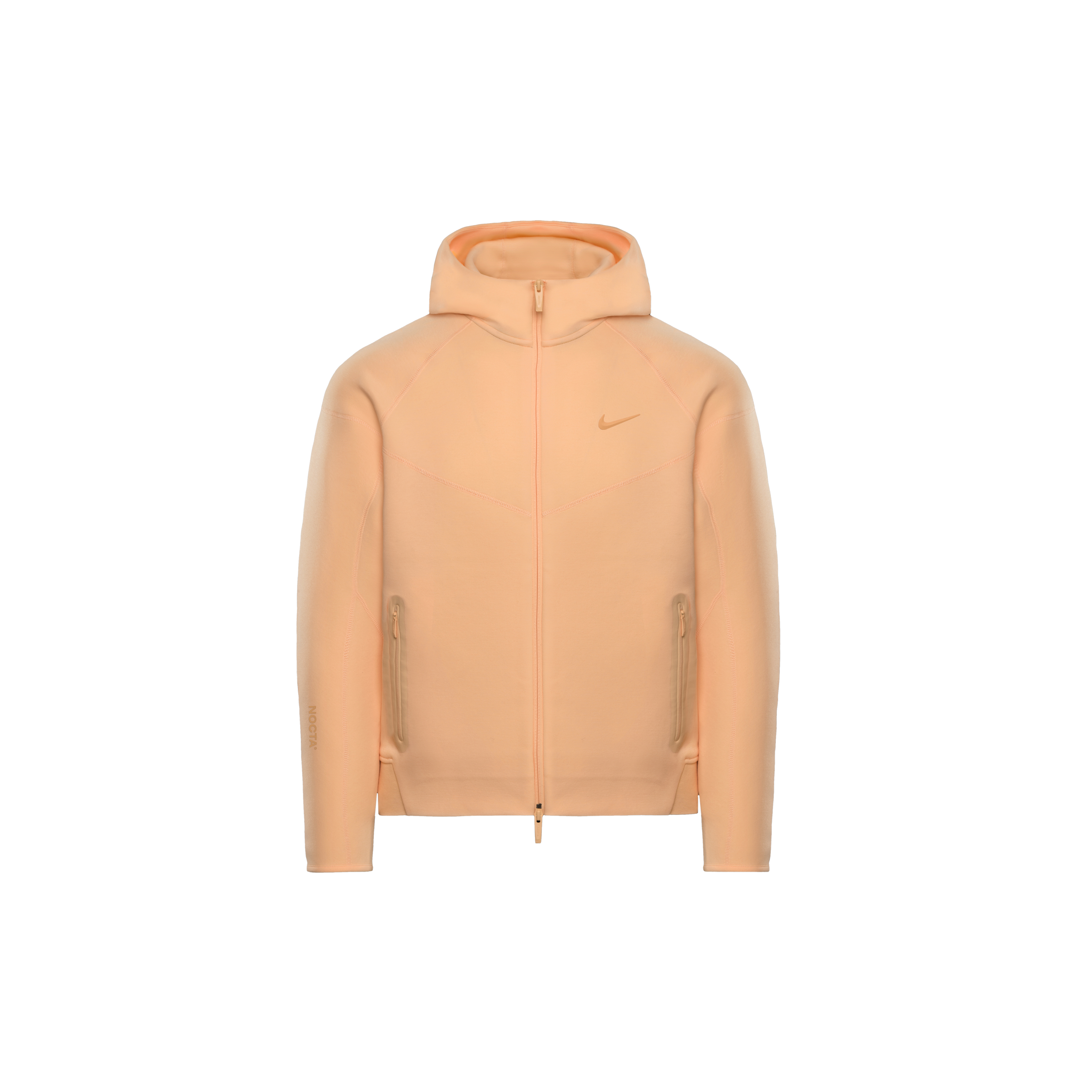 NOCTA Tech Fleece Full Zip Hoodie Ice Peach NOCTA