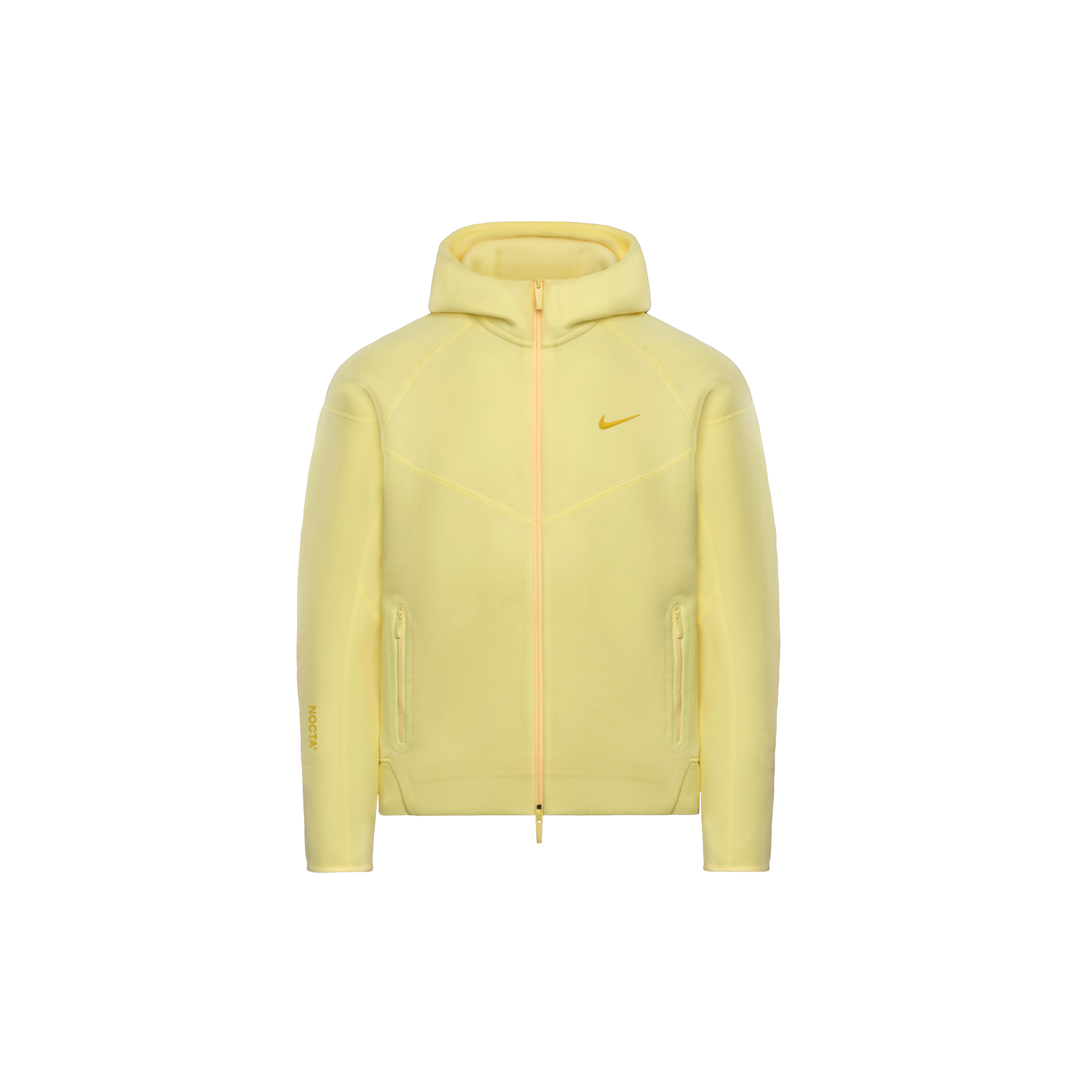 Nike Nocta Tech Fleece Yellow Nike X NOCTA Tech Fleece Hoodie