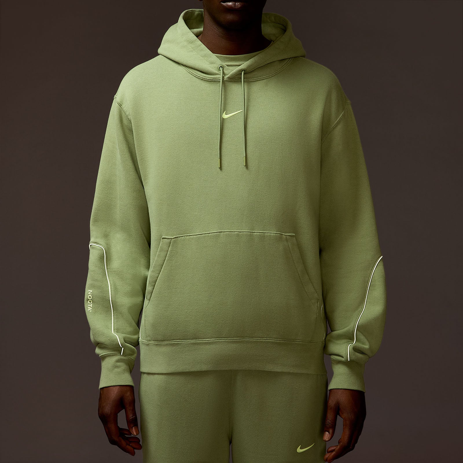 NOCTA FLEECE CS HOODIE OIL GREEN | NOCTA