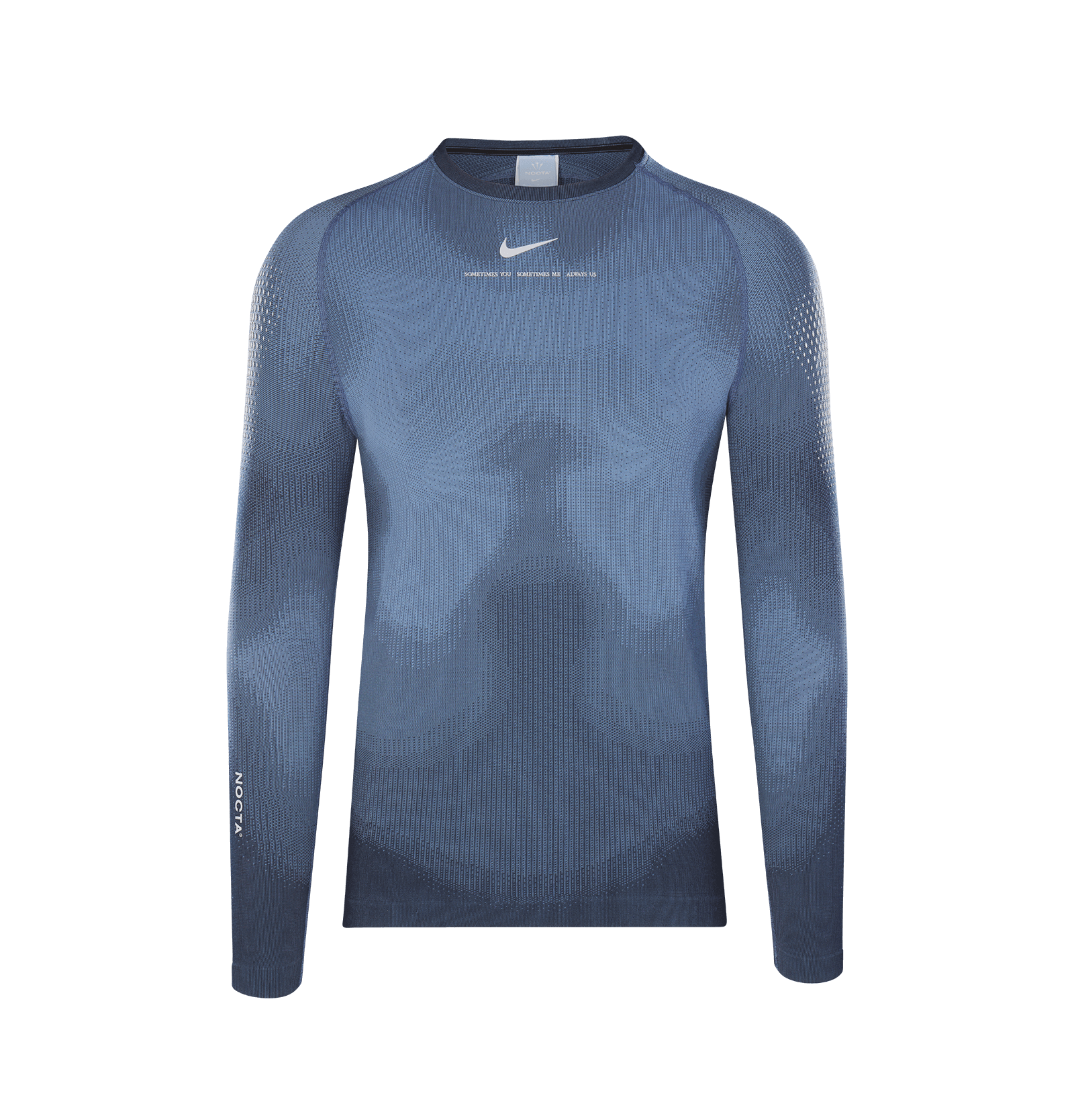 Nike blue base layer sales