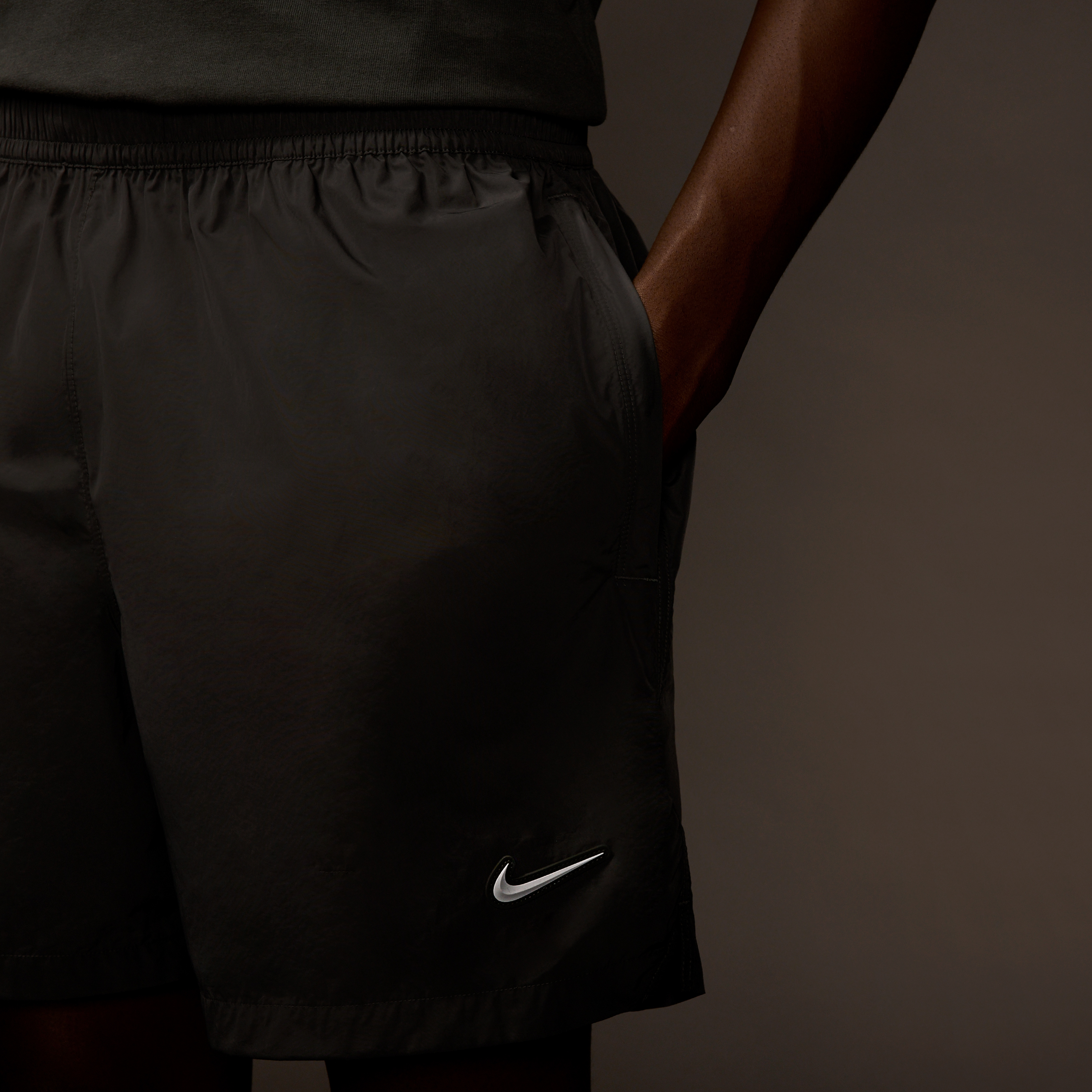 Cardinal Nylon Shorts Black | NOCTA Canada