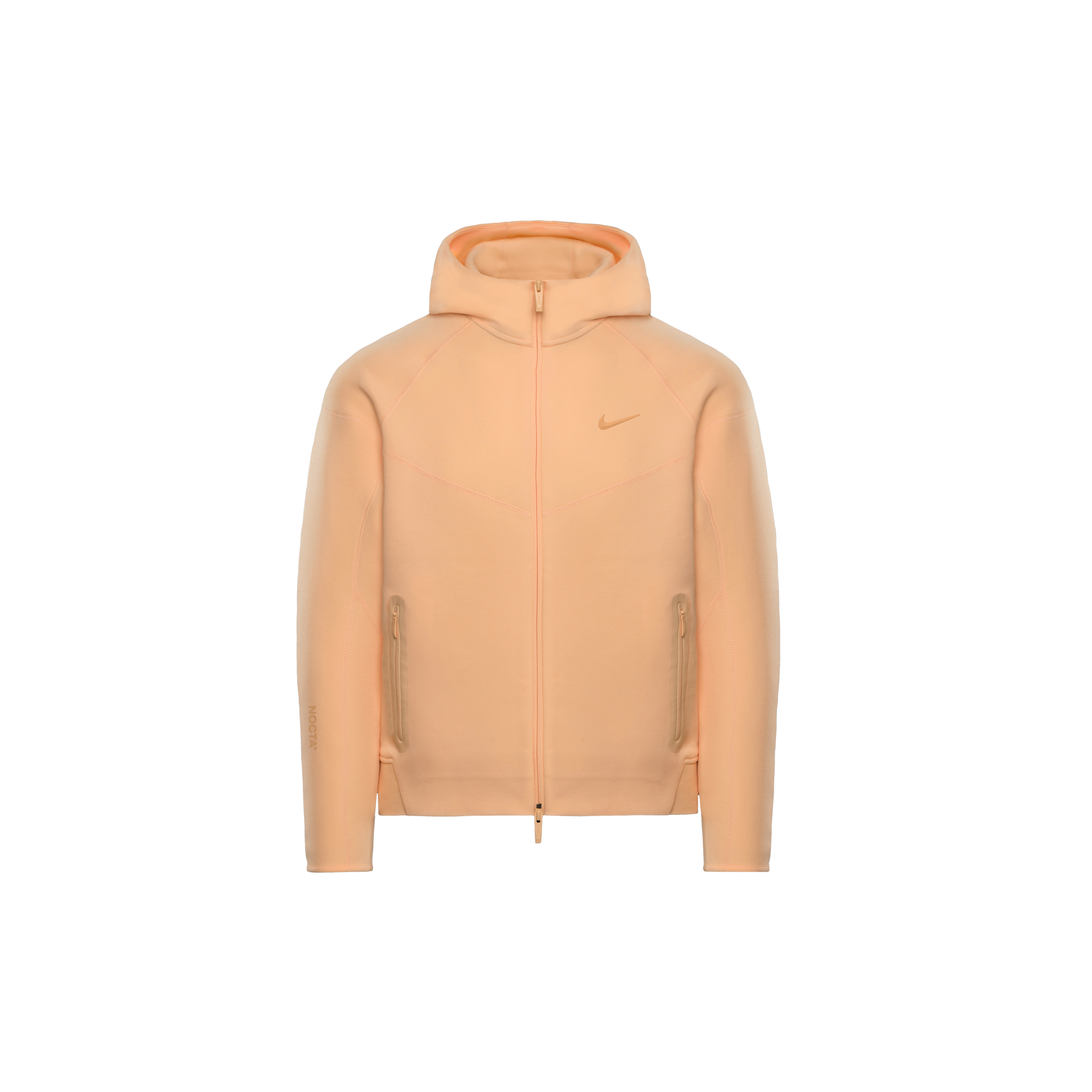 NOCTA Tech Fleece Full Zip Hoodie Ice Peach | NOCTA NOCTA Tech Fleece Full Zip Hoodie Ice Peach | NOCTA