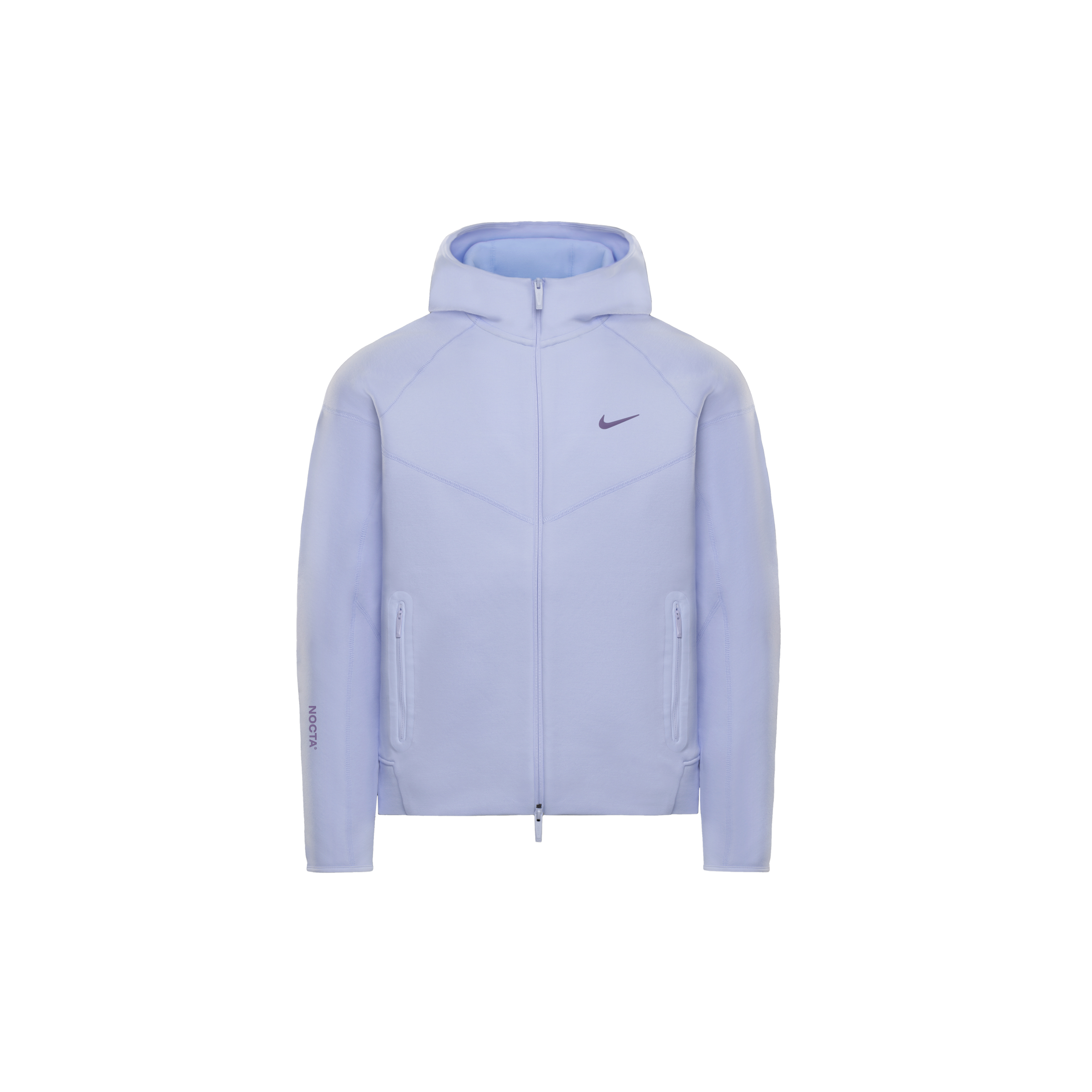 NOCTA Tech Fleece Full Zip Hoodie Palest Purple NOCTA