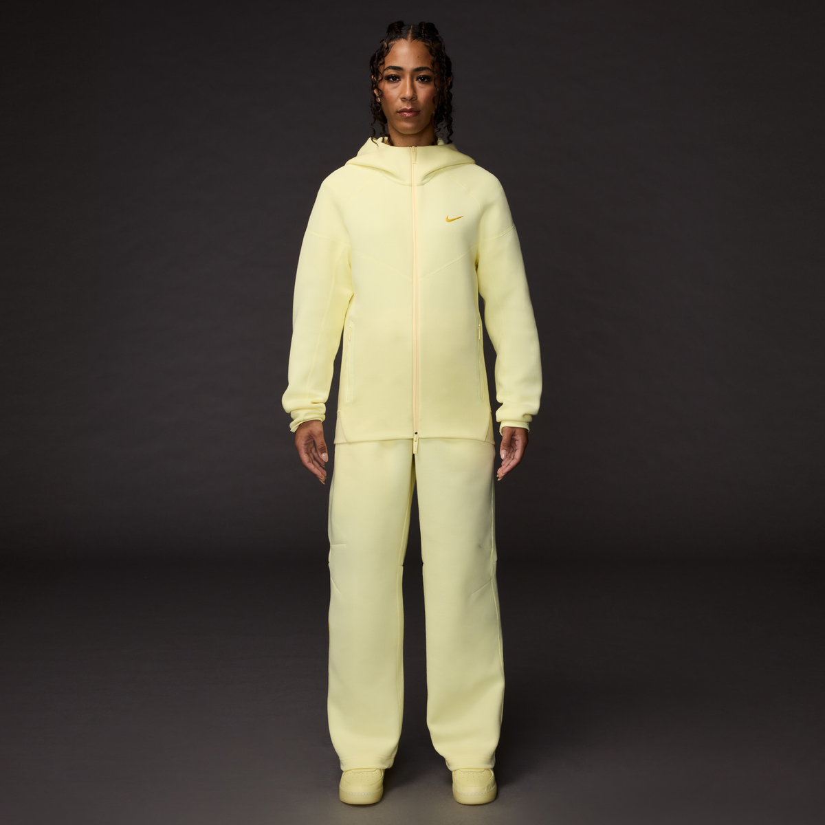 NOCTA Tech Fleece Full Zip Hoodie Citron Tint | NOCTA