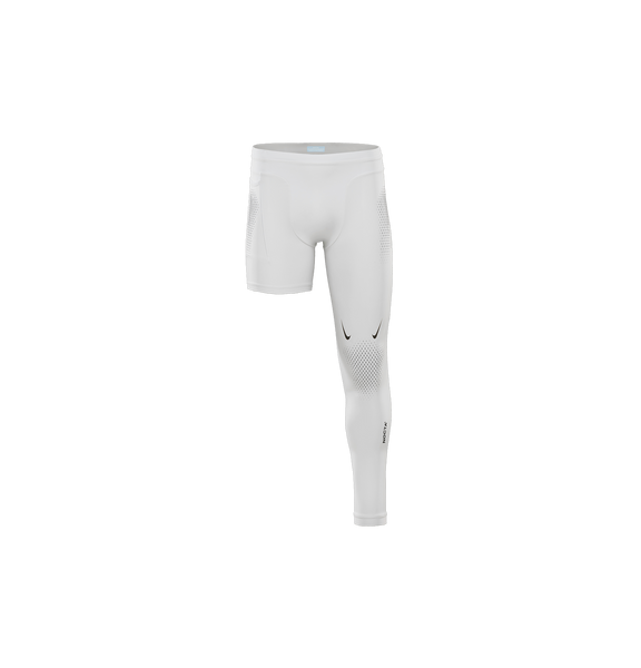 Single Leg Tights (Left) in White | NOCTA