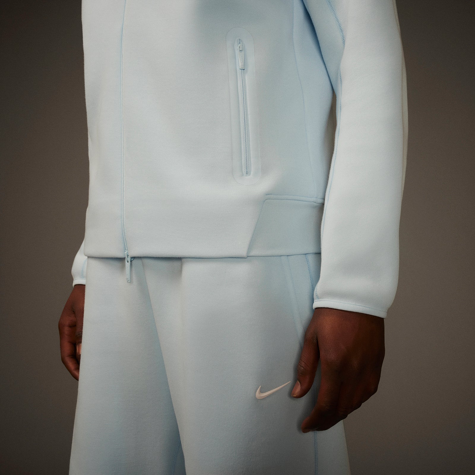 Tech Fleece Full Zip Hoodie Cobalt Tint NOCTA Tech fleece full zip hoodie cobalt tint nocta
