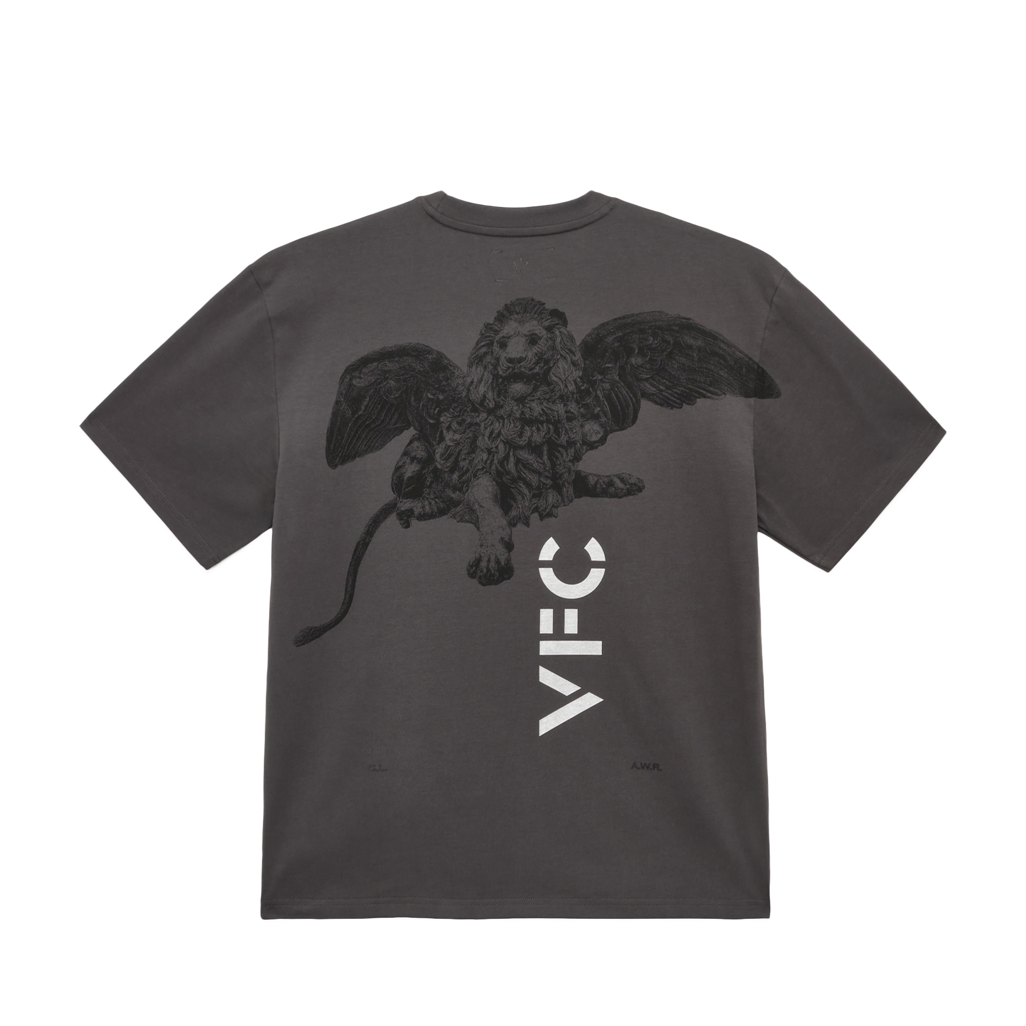 26/27 VFC Travel Lion Statue Tee Dark Grey - IMAGE 4