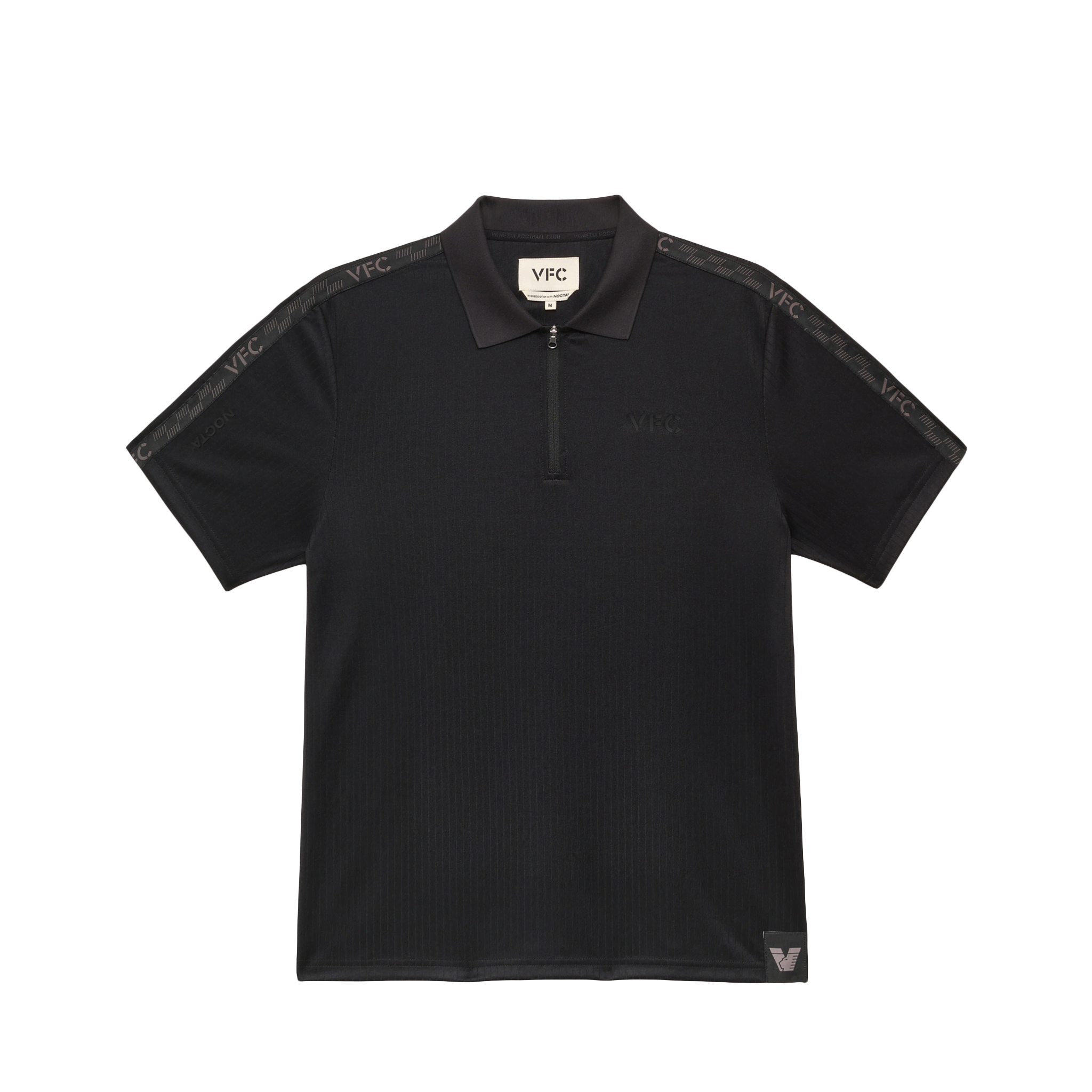 26/27 VFC Travel Polo Black - IMAGE 1