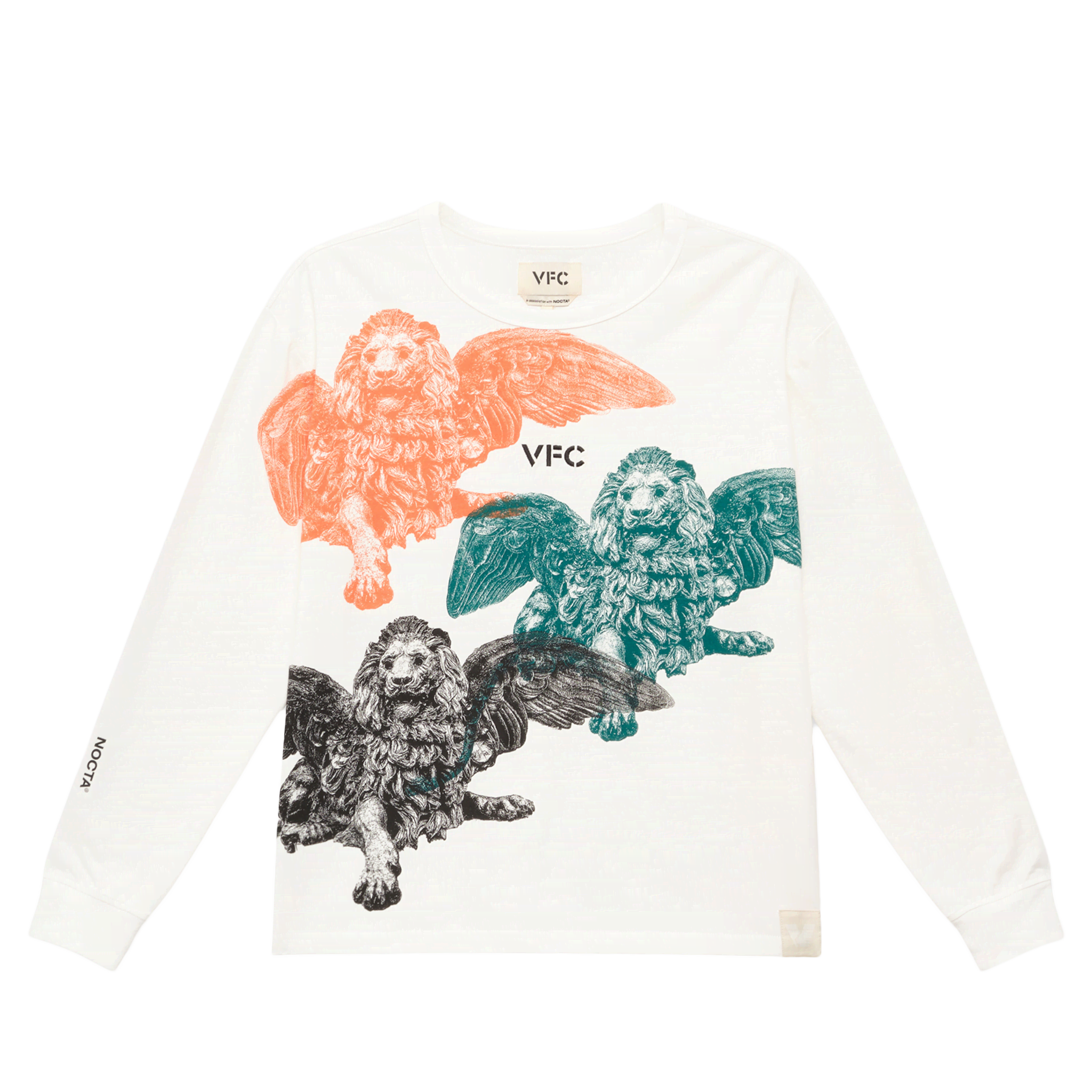 26/27 VFC Travel Lion Statue Tee – Long Sleeves - IMAGE 1