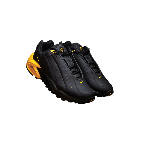 Black & Gold Hot Step Sneakers | NOCTA