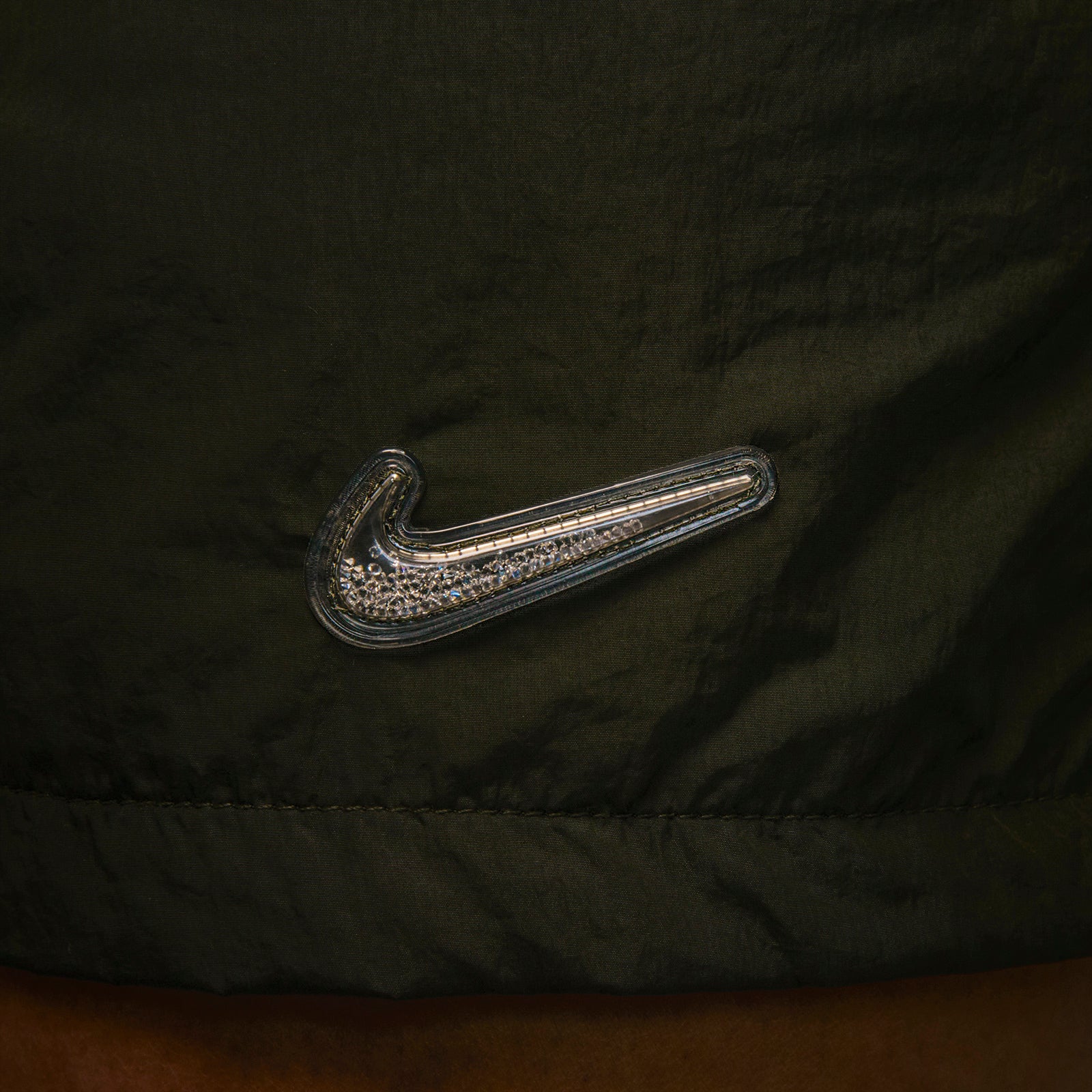 Shorts With SWAROVSKI® Crystals Swoosh - IMAGE 4